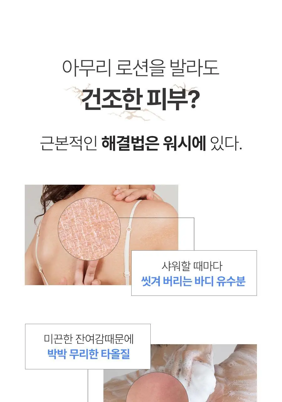 [살냄새 잔향 바디워시]레이비 퍼퓸 바디워시 500ml 4종 택1 (산양유/라벤더/로얄젤리/런던로즈) 상세페이지 3